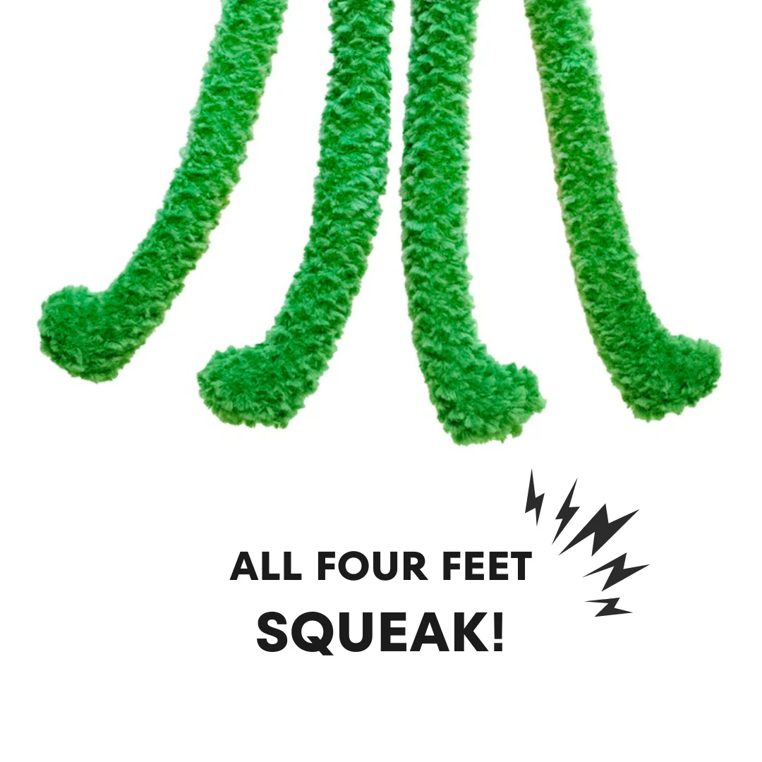 Spooky Green Octopus 24