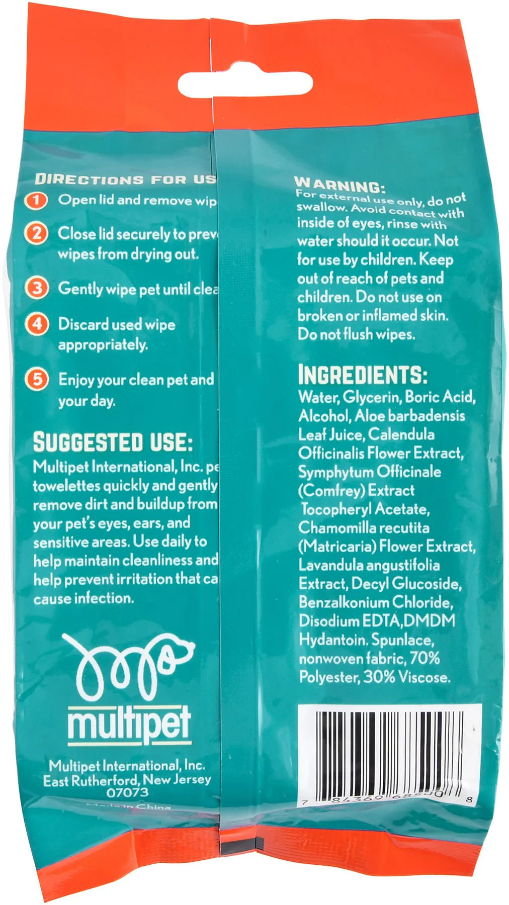 Groom Genie Sensitive Clean Pet Wipes - Pet's Shop