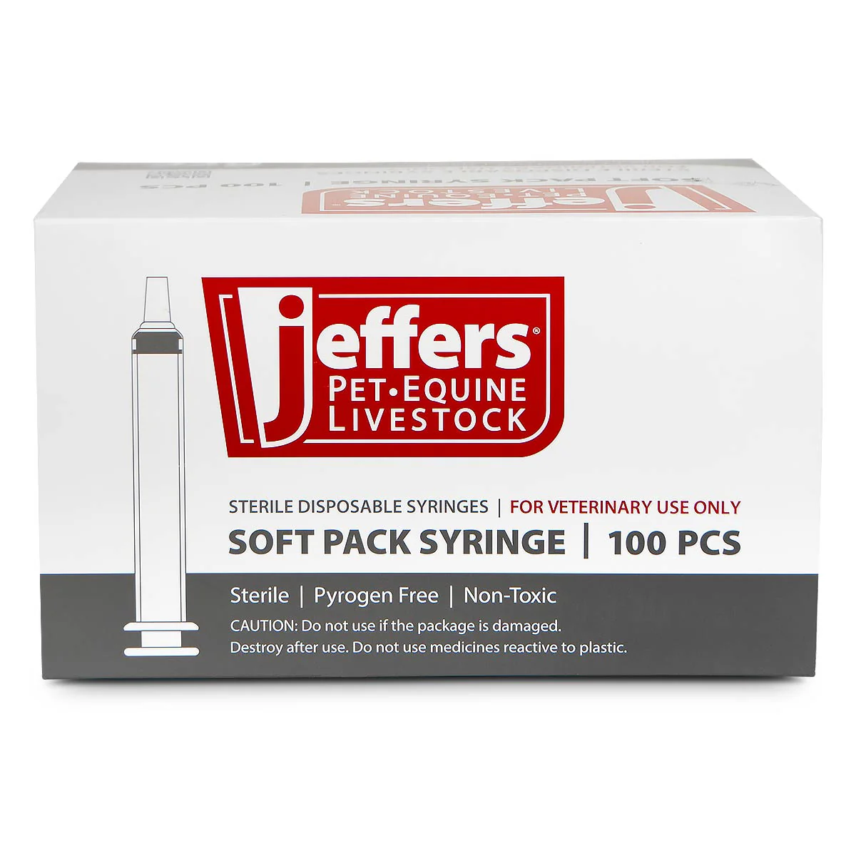 Luer Slip Syringes, Box of 100 - Pet's Shop