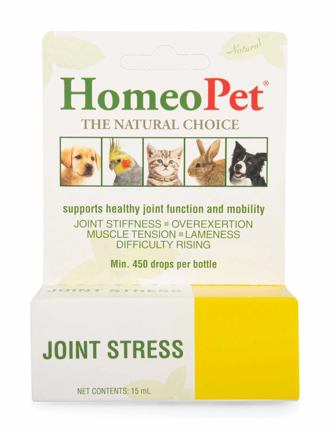 HomeoPet Joint Stress Pet Joint Supplement, 15 mL - Pet's Shop