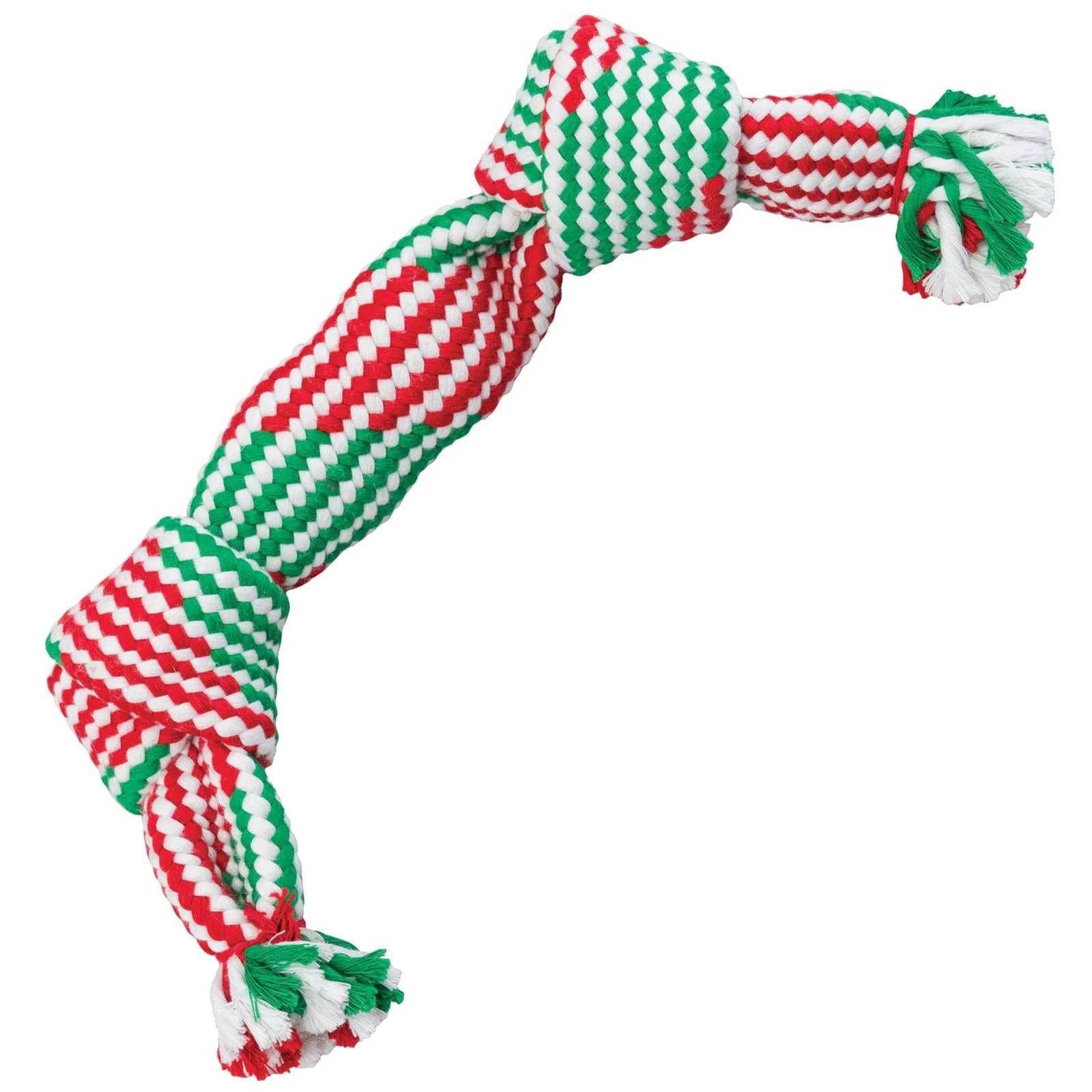 Holiday Super Squeak 2-Squeaker Rope - Pet's Shop