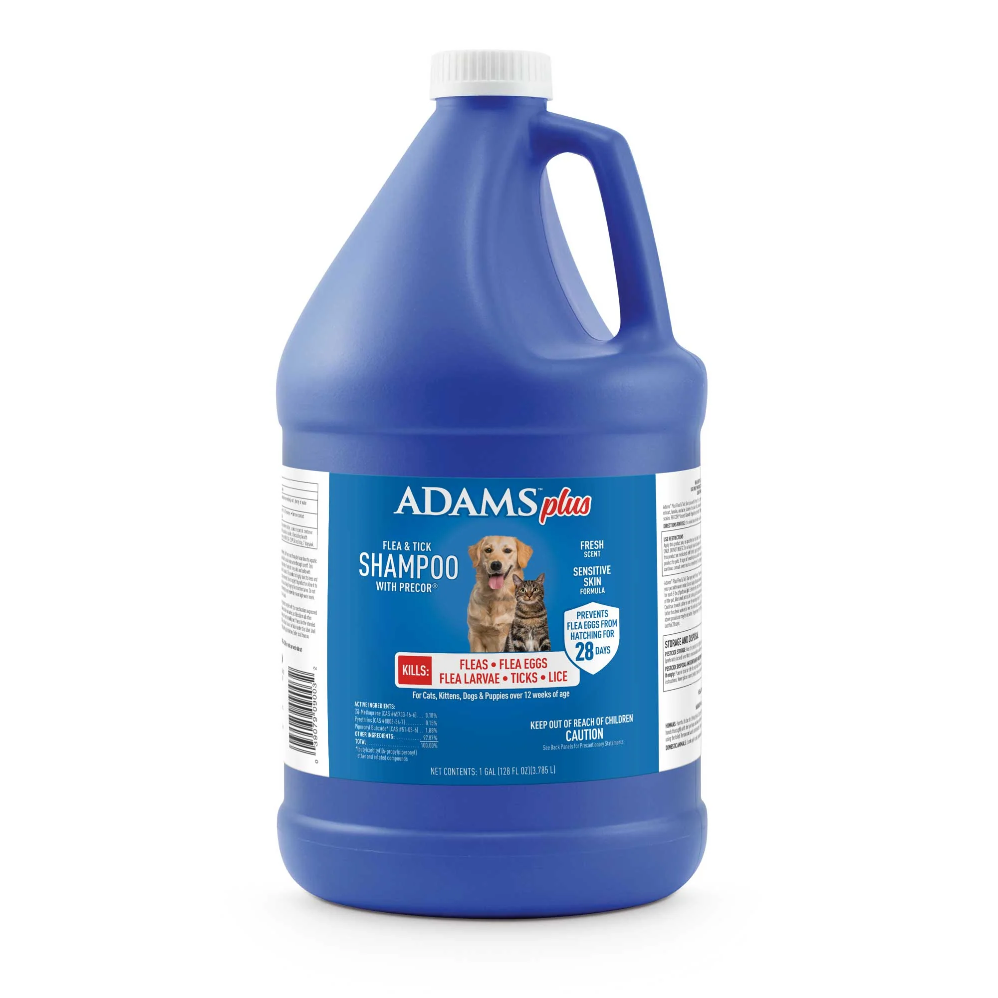 Adams Plus Flea & Tick Shampoo with Precor - Pet's Shop