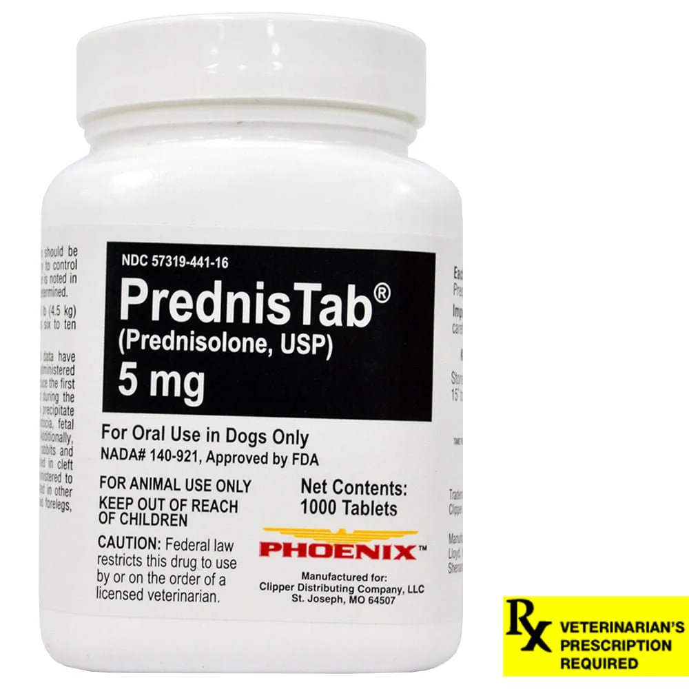 Rx PrednisTab (prednisolone) Oral Tablets - Pet's Shop