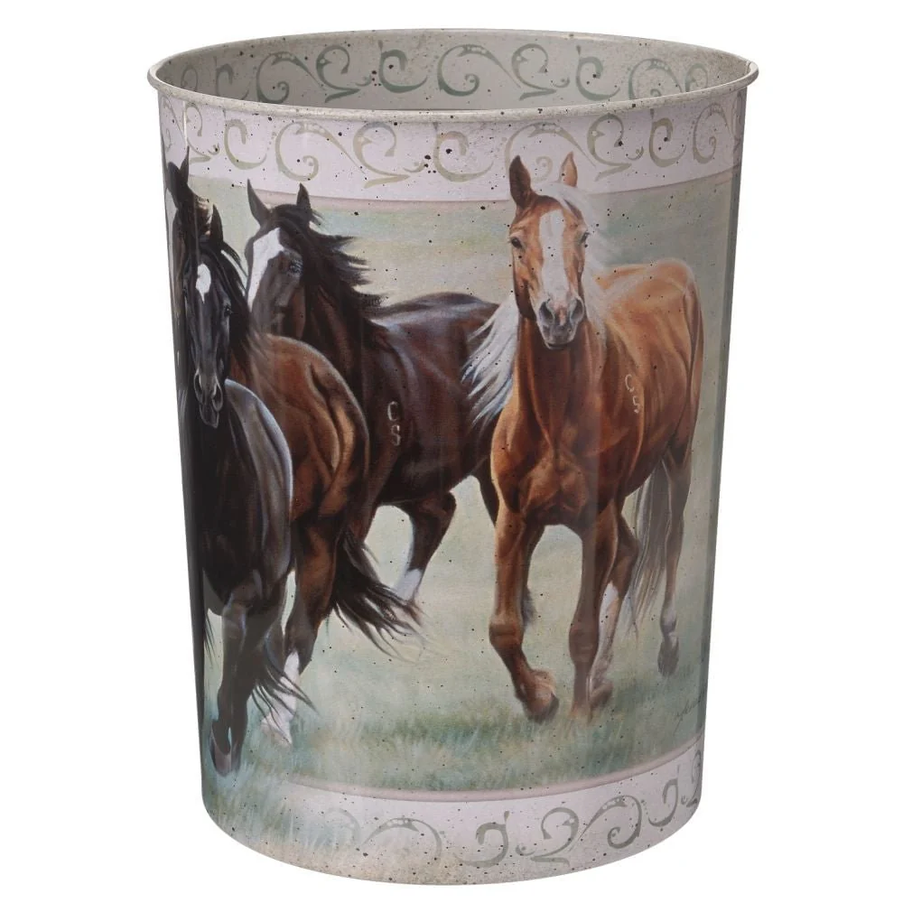 Running Horse Wastebasket - Pet's Shop