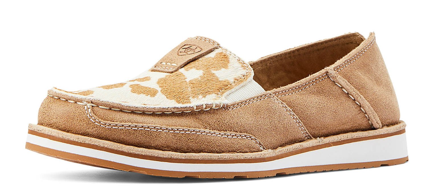 Ariat Women's Cruisers, Adobe/ Tan and White Hair On - Pet's Shop
