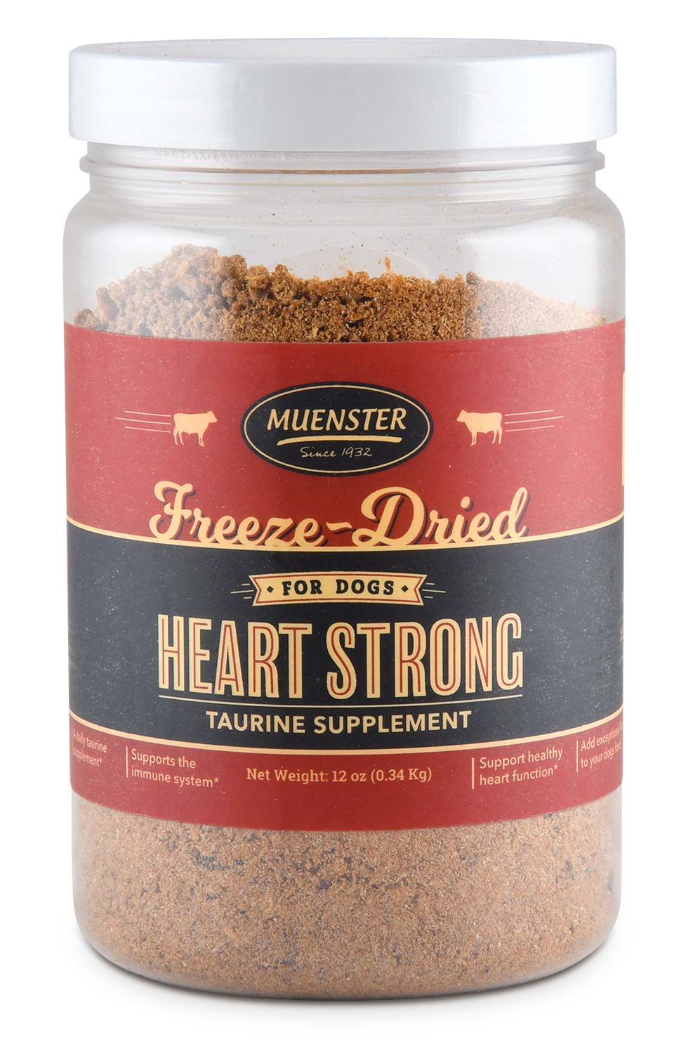 Heart Strong Freeze-Dried Taurine Supplement for Dogs, 12 oz - Pet's Shop