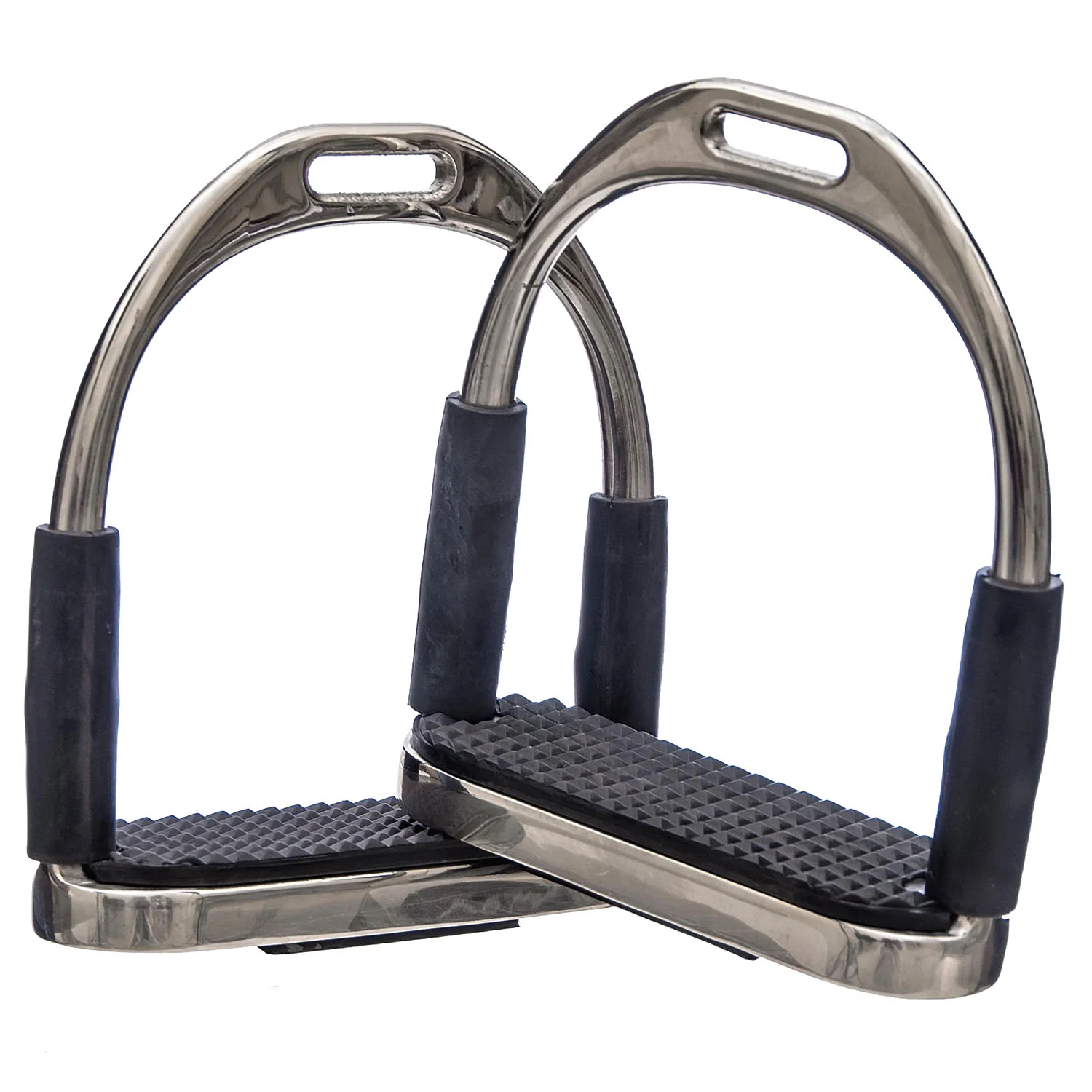 Black Safety Stirrups, 4 1/2