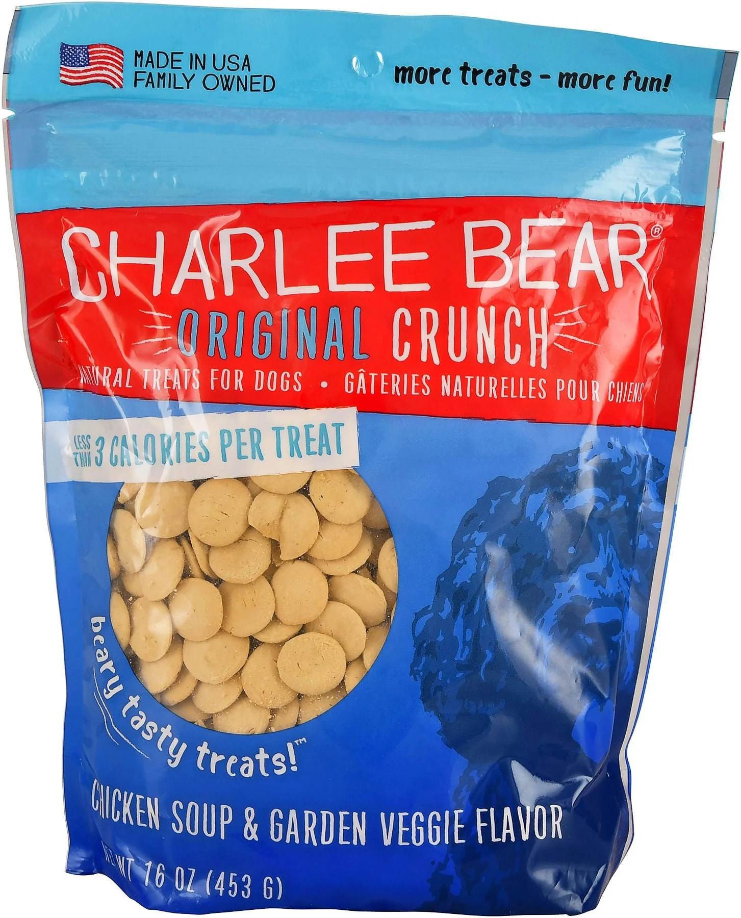 Charlee Bear Dog Treats, 16 oz - Pet's Shop