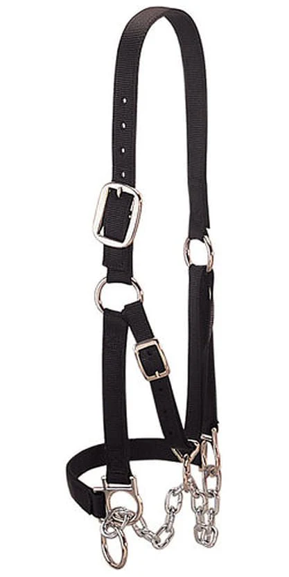Weaver Heavy Duty Cow Restraint Halter, Black - Pet's Shop