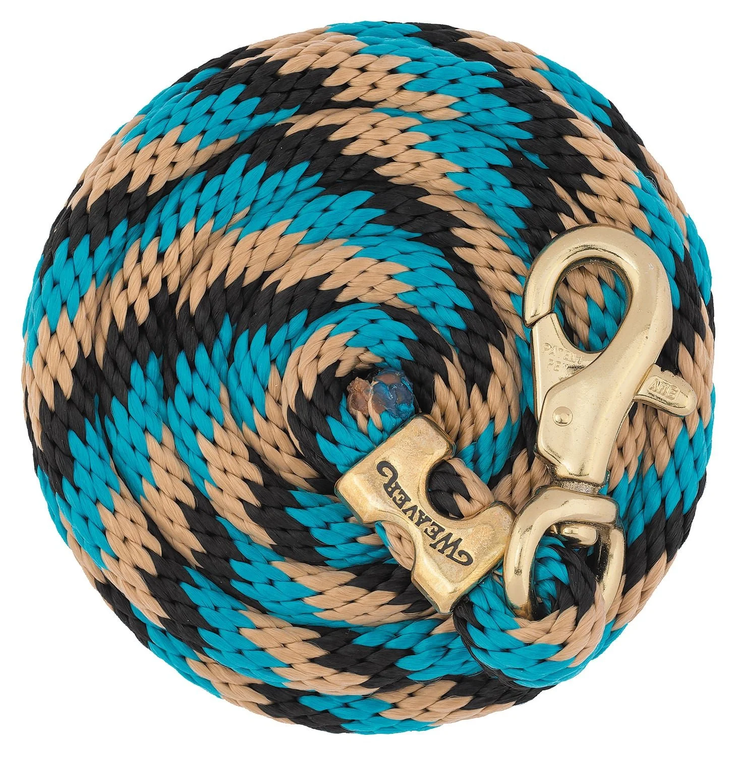 10' Weaver Poly Lead Rope with Bull Trigger Snap - Pet's Shop