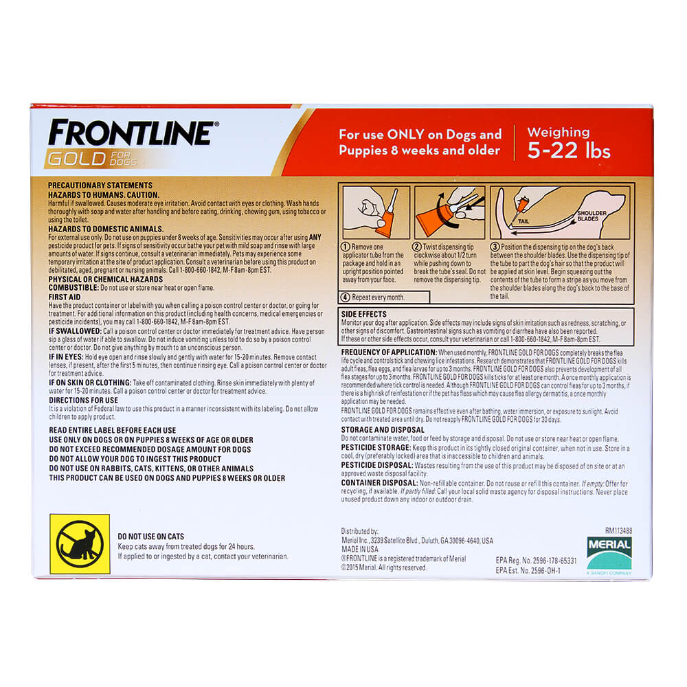 Frontline Gold for Dogs - Pet's Shop