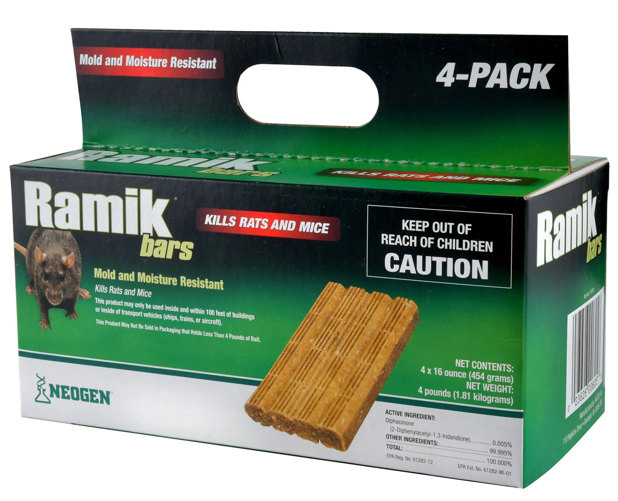 Ramik 16 oz Bars, 4-Pack - Pet's Shop