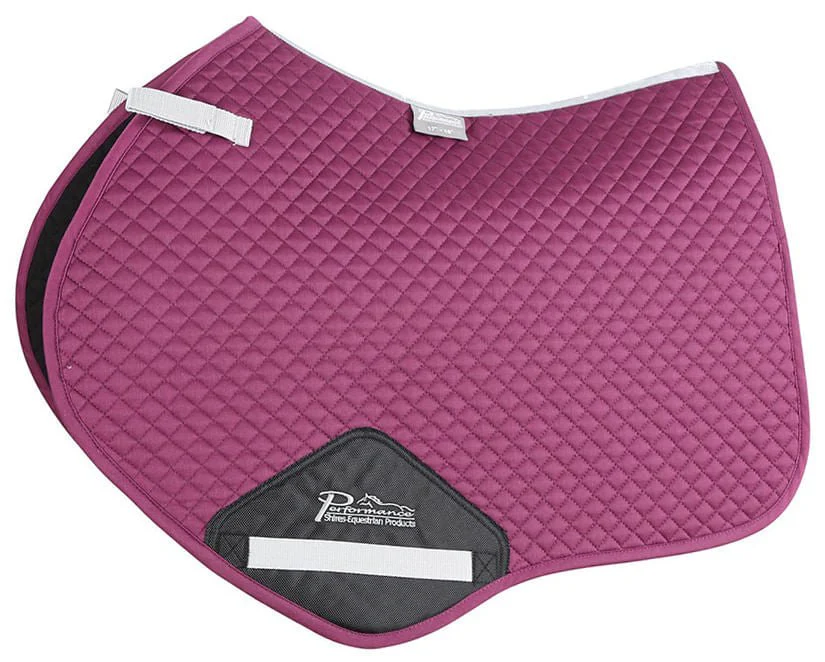 Shires Performance Suede Jumping Saddle Pad - Pet's Shop