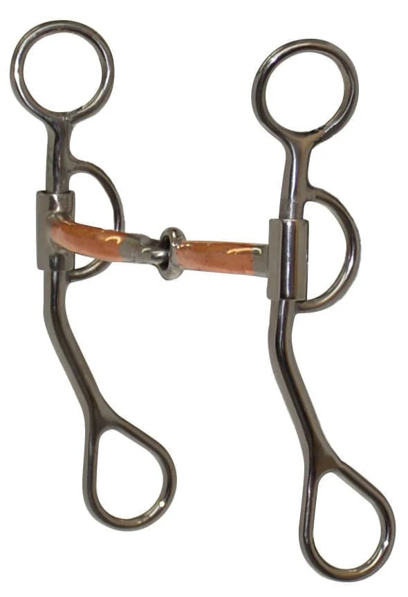 Diamond R Copper Argentine Snaffle - Pet's Shop