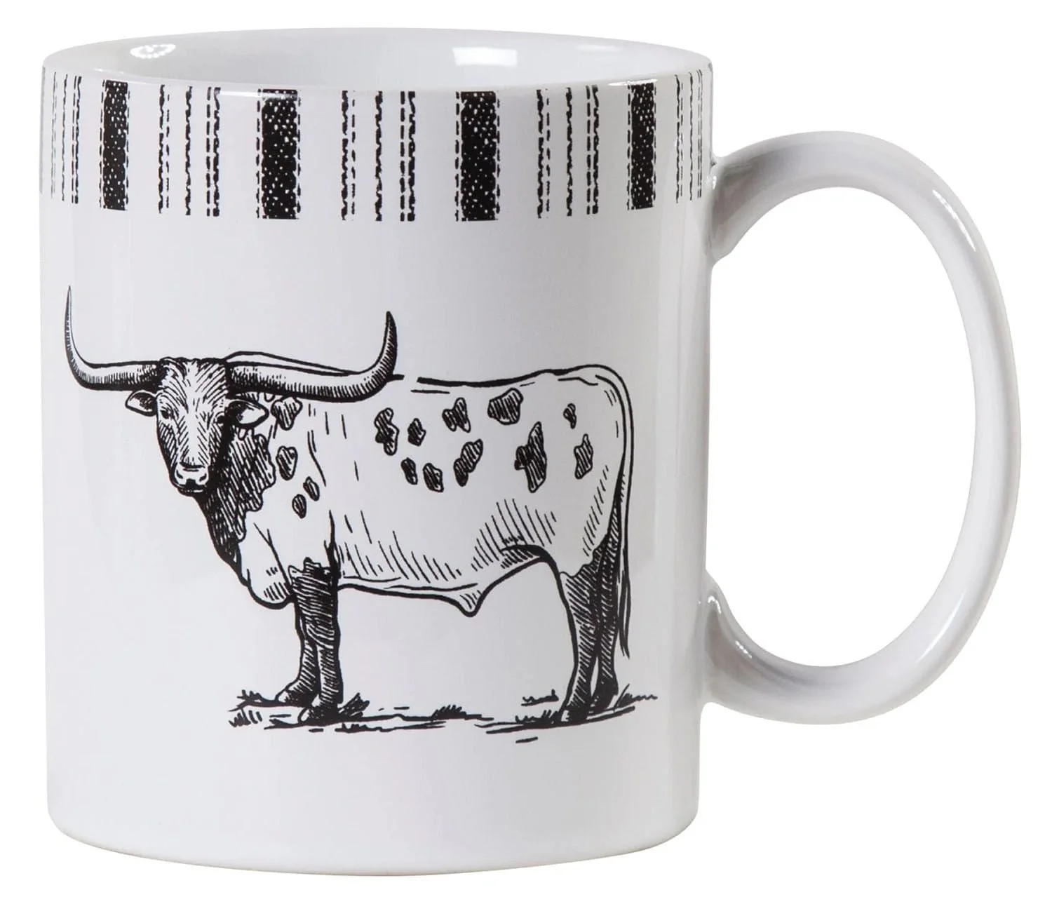 Ranch Life Longhorn Mugs, Set of 4 - Pet's Shop