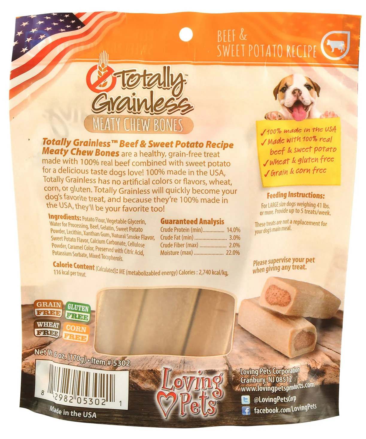 Totally Grainless Meaty Chew Bones - Pet's Shop