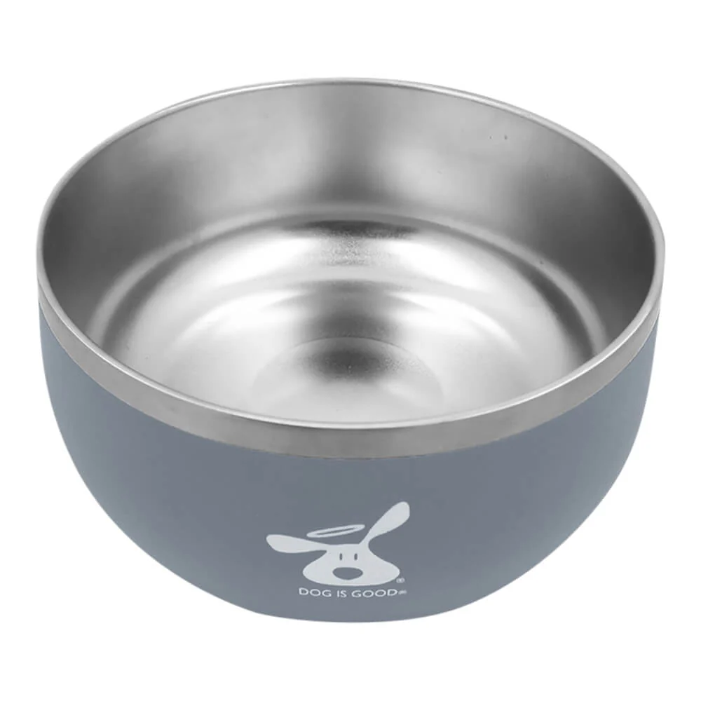 Dog is Good Stainless Steel Dog Bowl - Pet's Shop