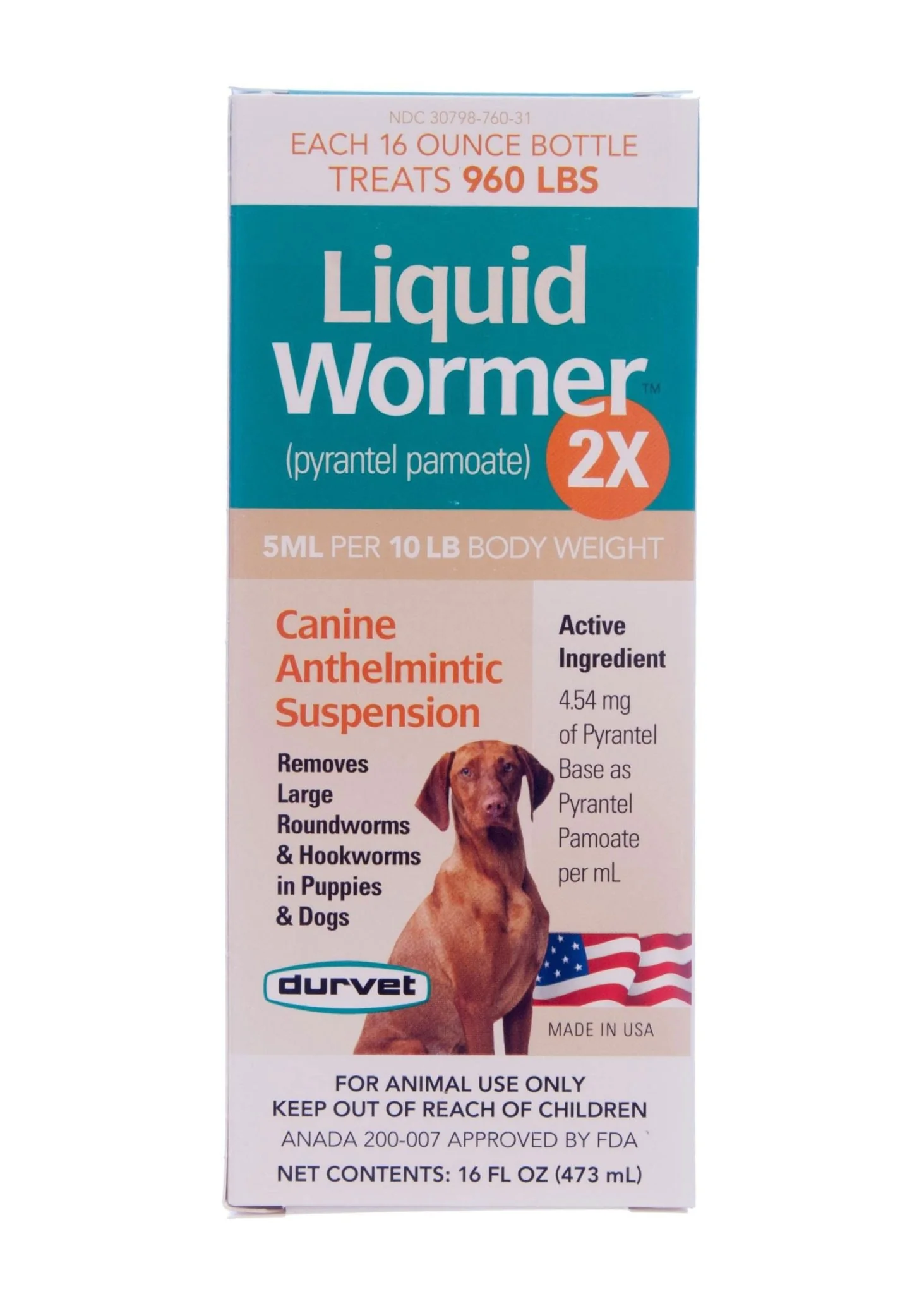Durvet Liquid Wormer 2X for Dogs - Pet's Shop