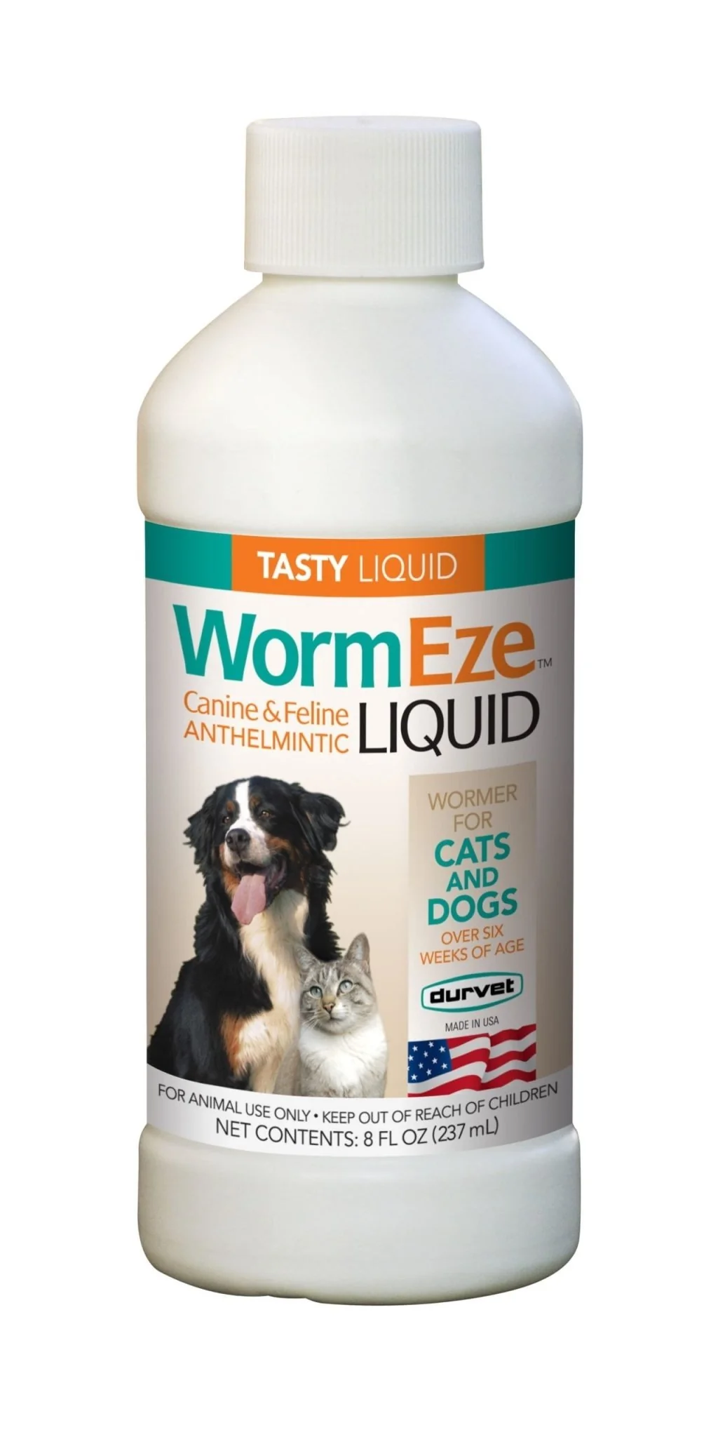 Wormeze Canine & Feline Anthelmintic Liquid, 8 oz - Pet's Shop