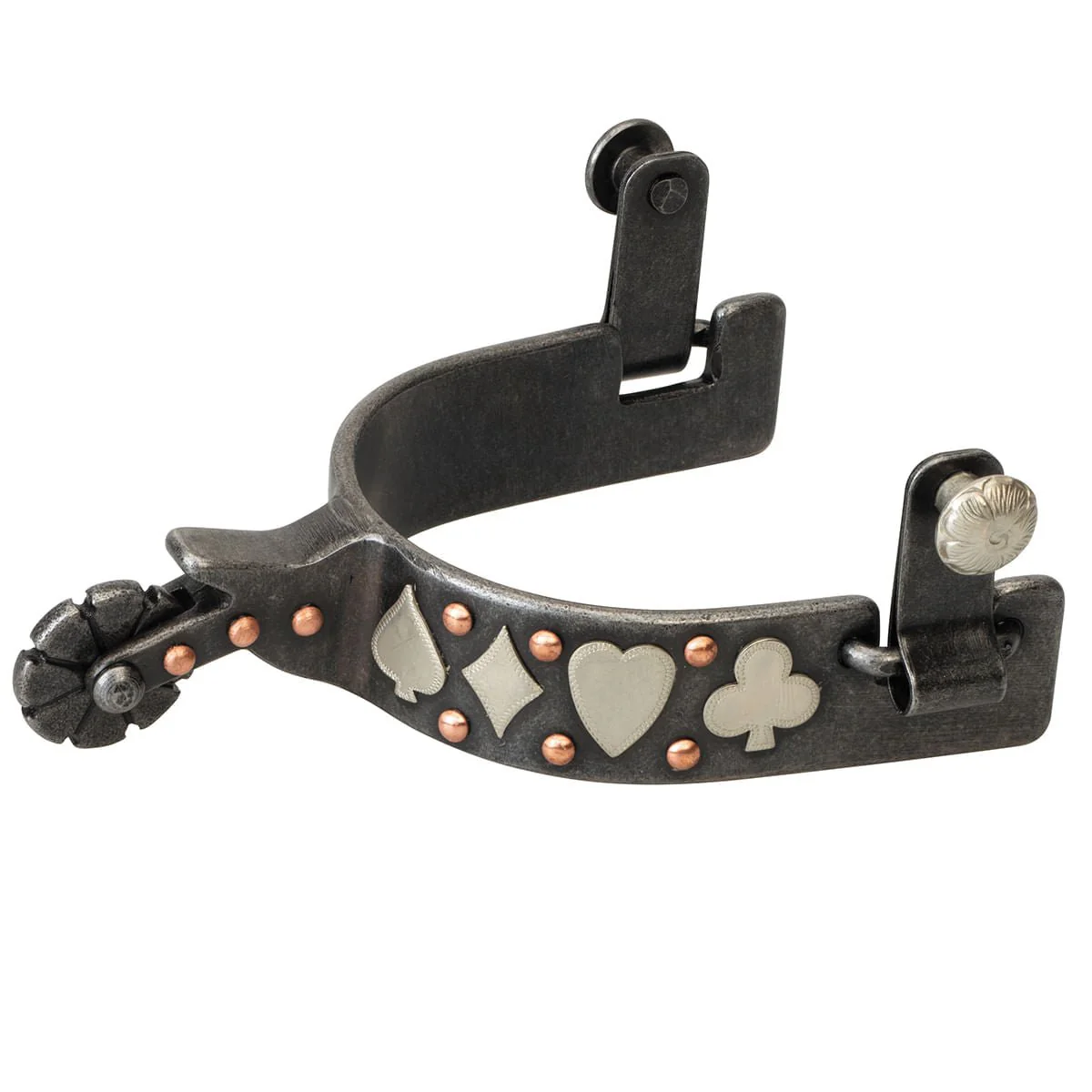 Weaver Men's Card Suit Spurs - Pet's Shop