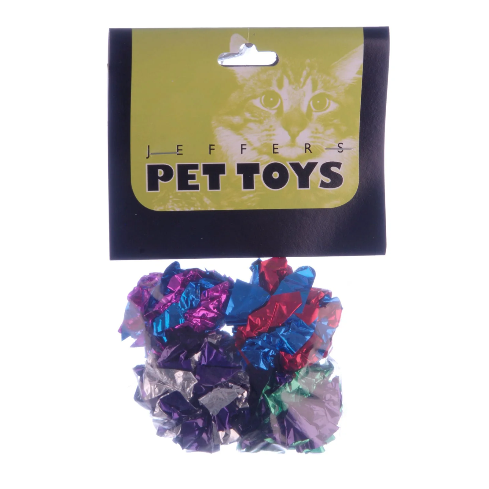 Mylar Crackle Balls Cat Toys, 4 pk - Pet's Shop