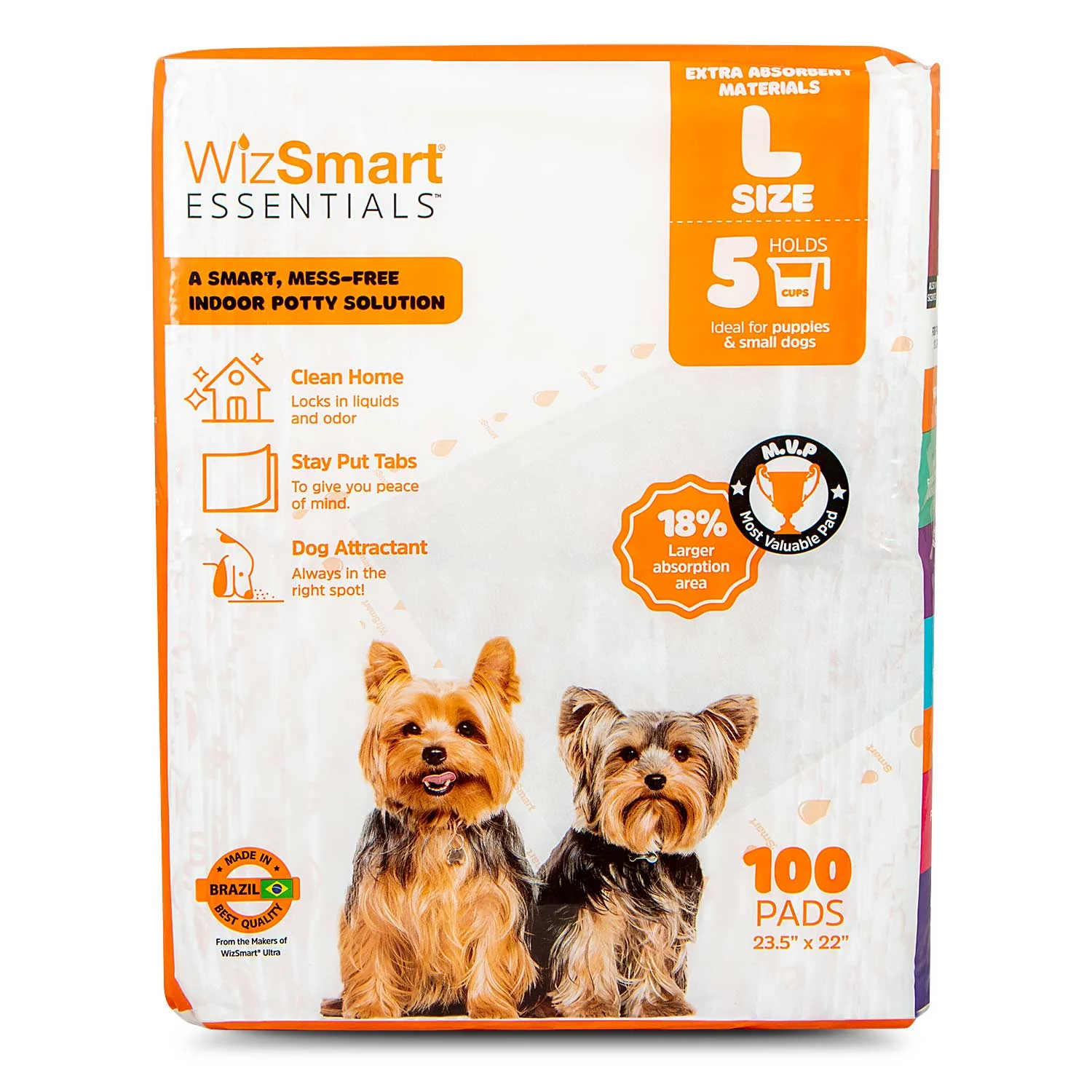 WizSmart Essentials Pads, Large - Pet's Shop