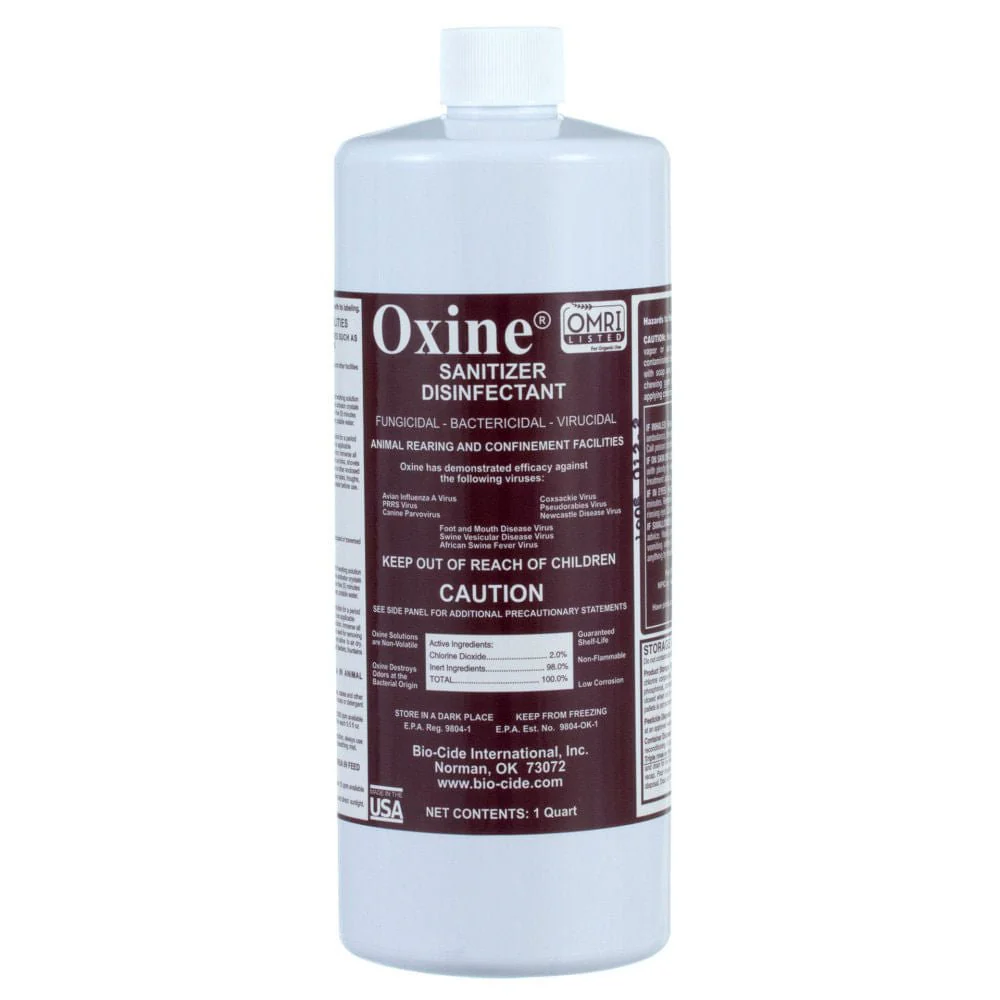 Oxine AH Sanitizer Disenfectant for Animal Facilities - Pet's Shop