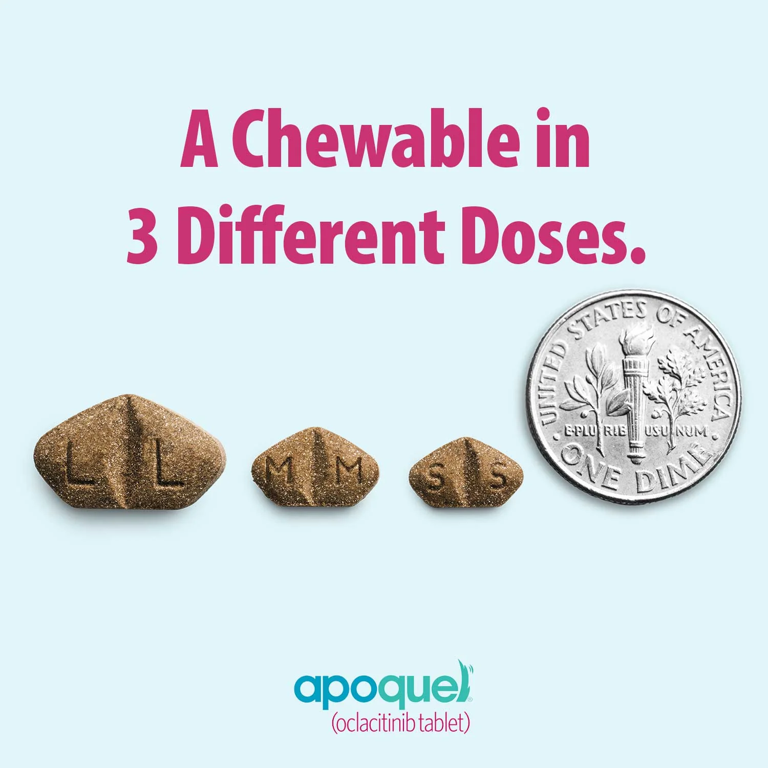Apoquel (oclacitinib) Chewable Tablet for Dogs - Pet's Shop