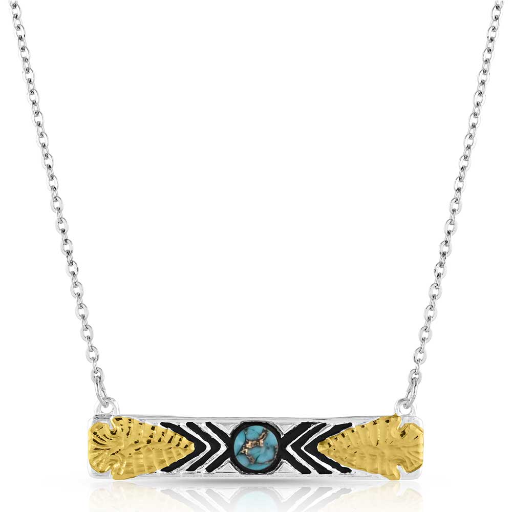 Southwest Nights Arrowhead Turquoise Necklace - Pet's Shop