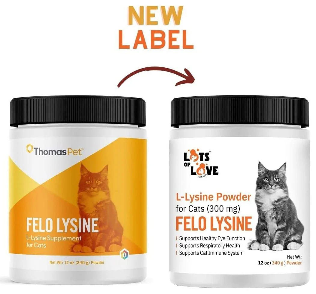 Lots of Love Fel O Lysine Powder for Cats - Pet's Shop