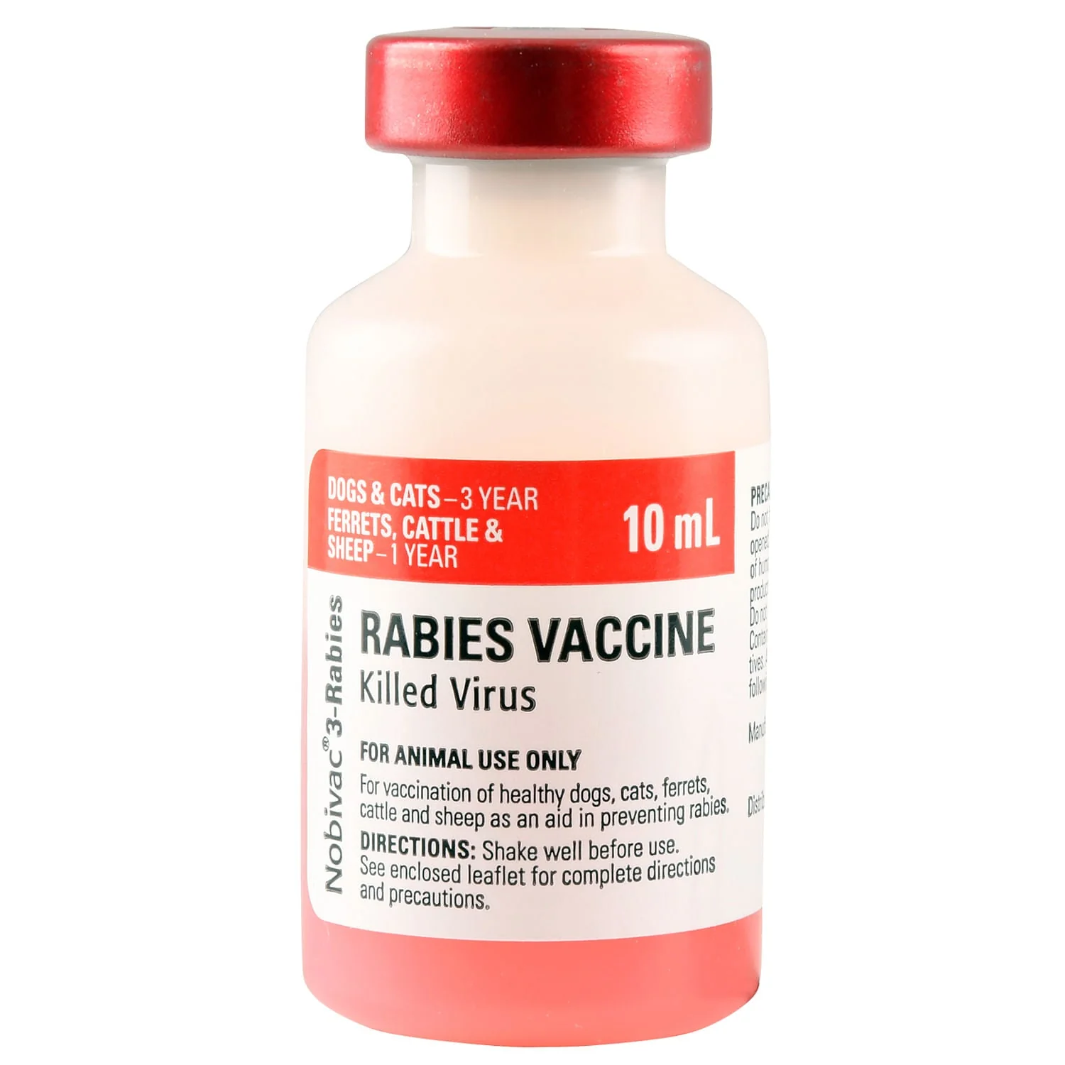 Nobivac 3 Rabies Vaccine (No Tags) - Pet's Shop