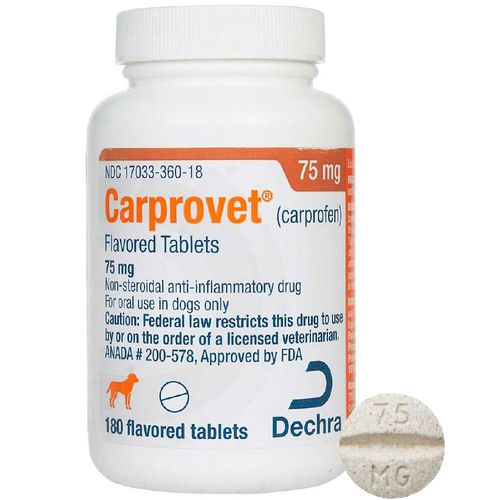 Rx Carprovet (carprofen) Flavored Tablets for Dogs - Pet's Shop