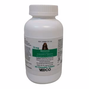 Rx Novox (carprofen) Chewable Tablets for Dogs - Pet's Shop