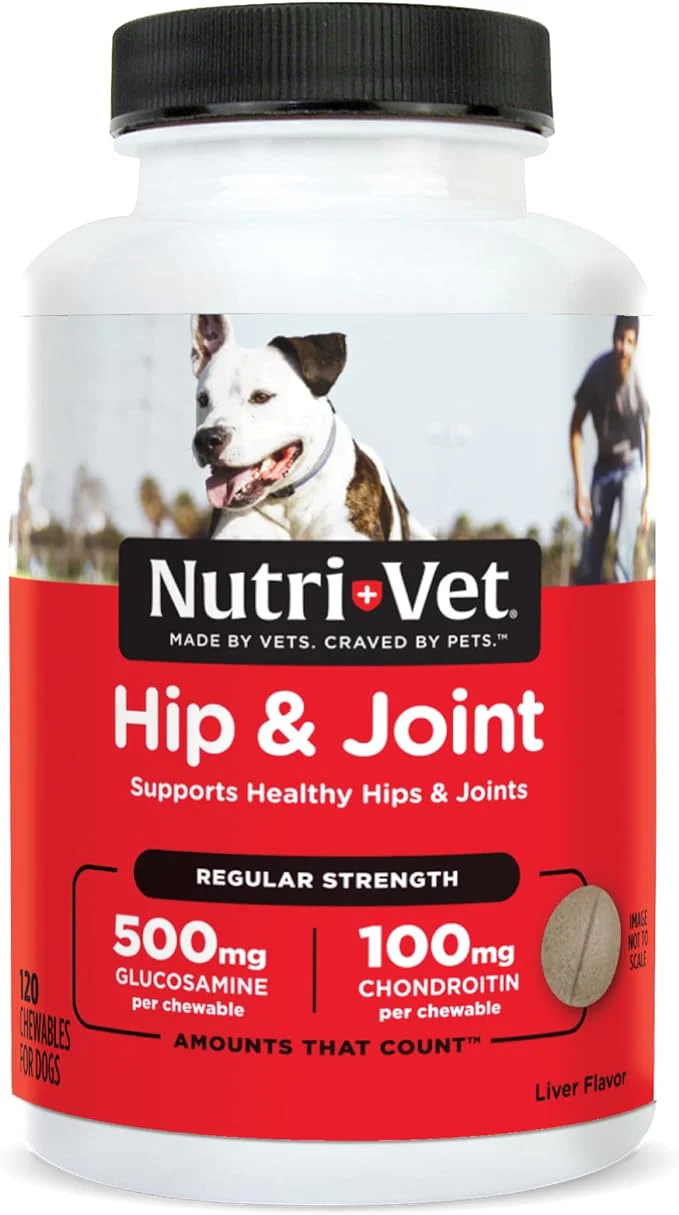 Nutri-Vet Hip & Joint Regular Strength Chewables for Dogs - Pet's Shop