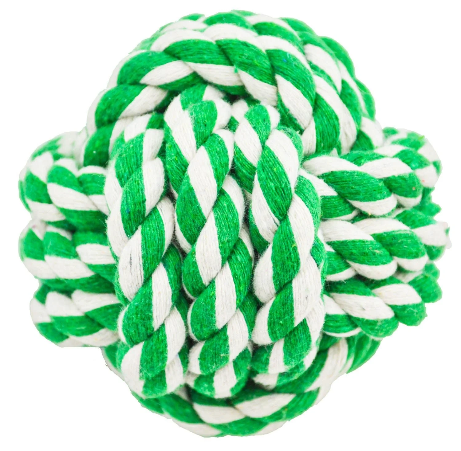 Rugged Rope 100% Cotton Ball Dog Toy - Pet's Shop