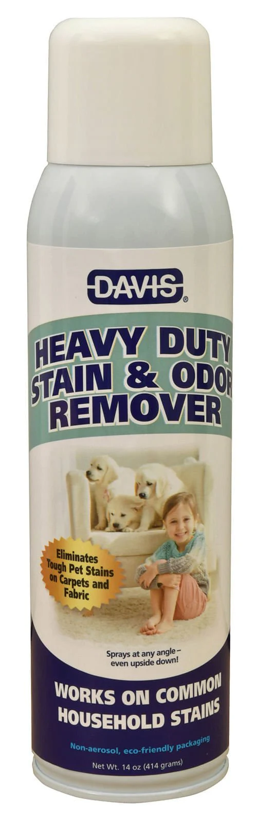 Davis Heavy Duty Stain & Odor Remover, 14 oz - Pet's Shop