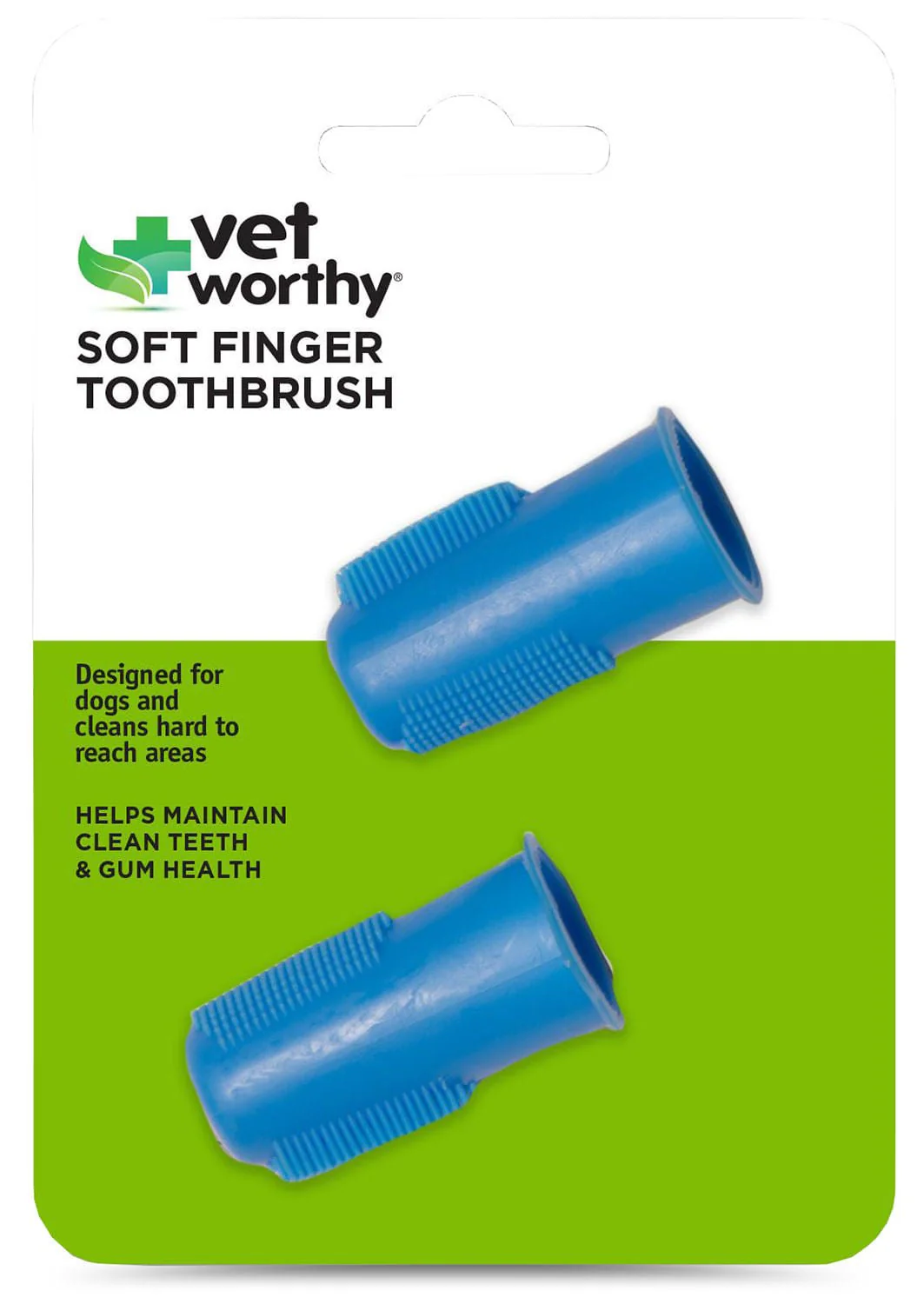 Vet Worthy Pet Fingerbrush, 2 pk - Pet's Shop