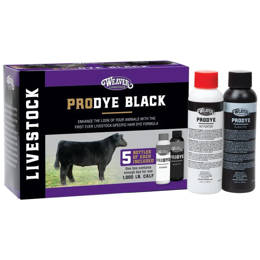 ProDye Livestock Hair Dye, Black - Pet's Shop