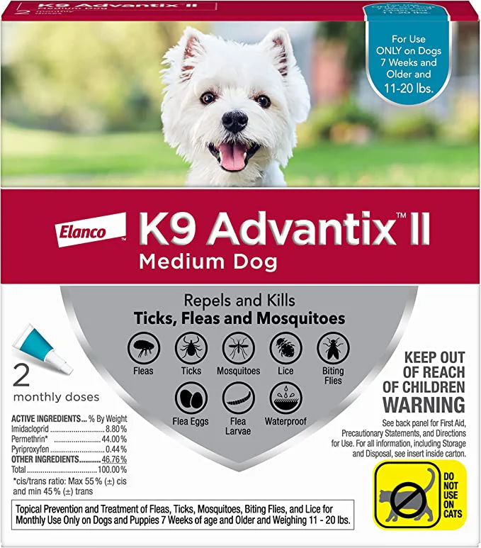 K9 Advantix II Flea and Tick Prevention for Dogs - Pet's Shop