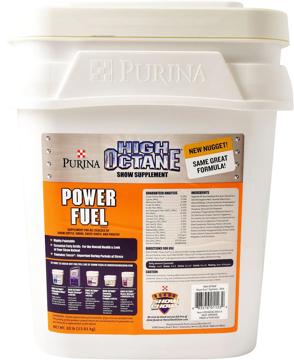 Purina High Octane Power Fuel Show Animal Supplement - Pet's Shop