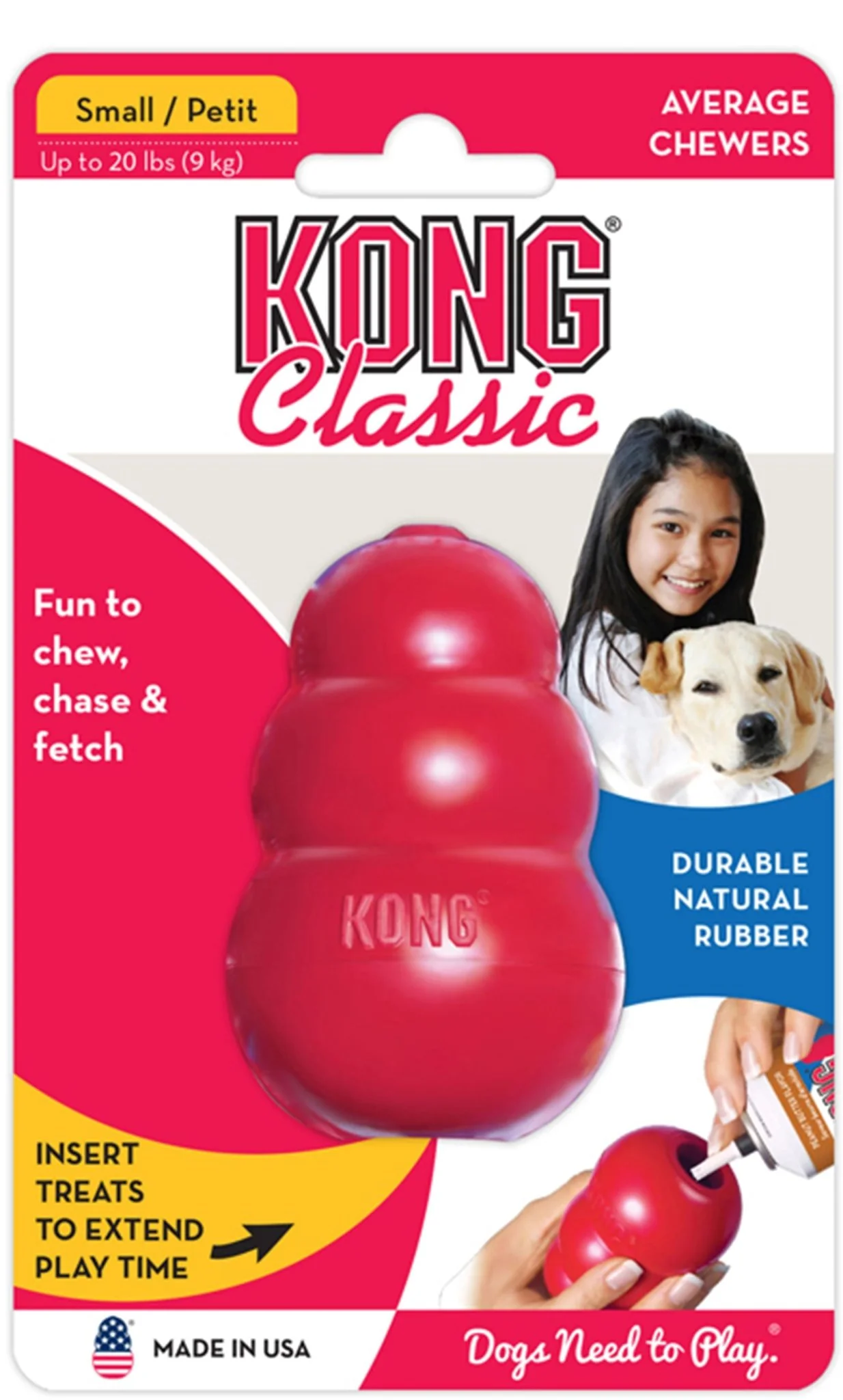 KONG Classic Dog Toy - Pet's Shop