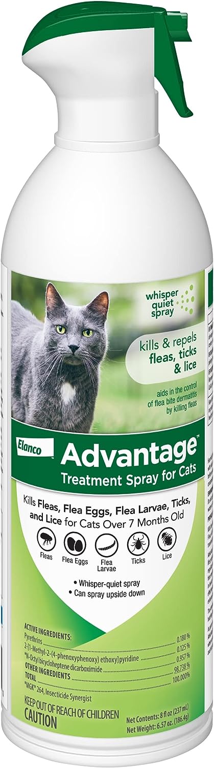 Advantage Treatment Spray for Cats, 8 oz - Pet's Shop