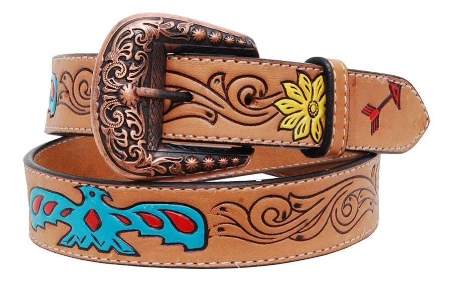 Rafter T Thunderbird Ladies' Belt, Brown - Pet's Shop