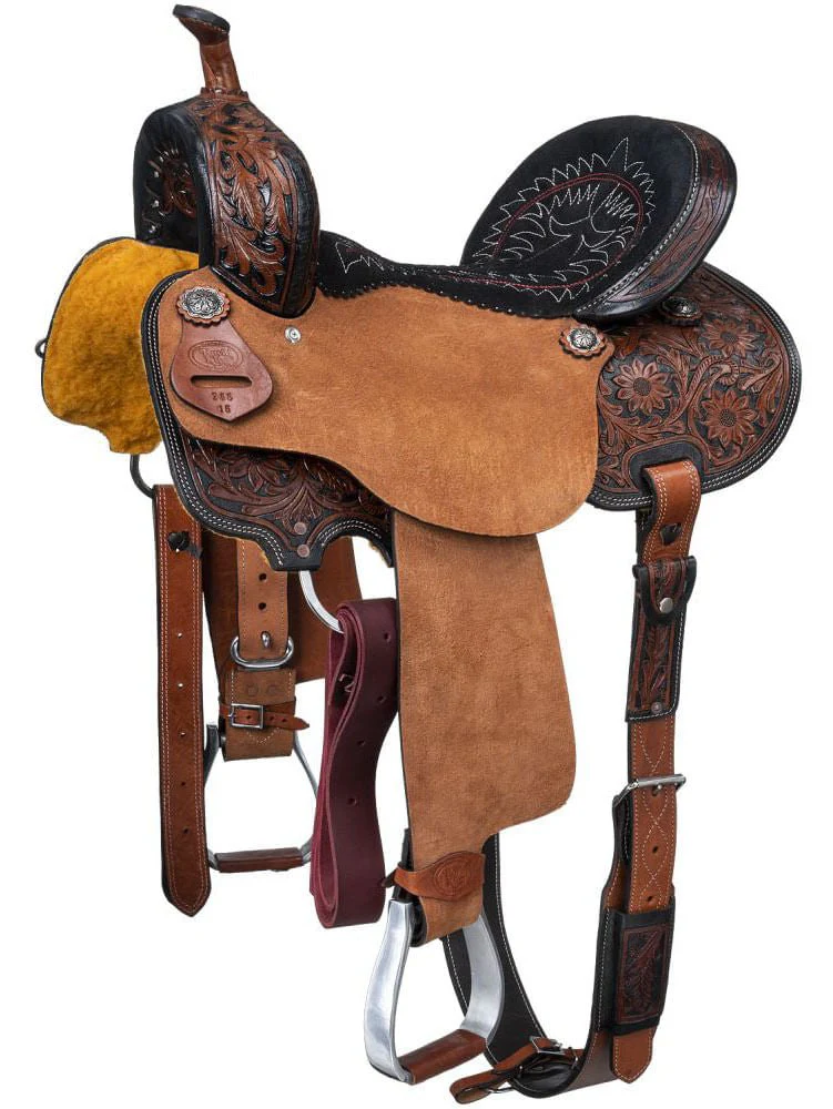Royal King Two Tone Hawley Barrel Saddle Package - Pet's Shop