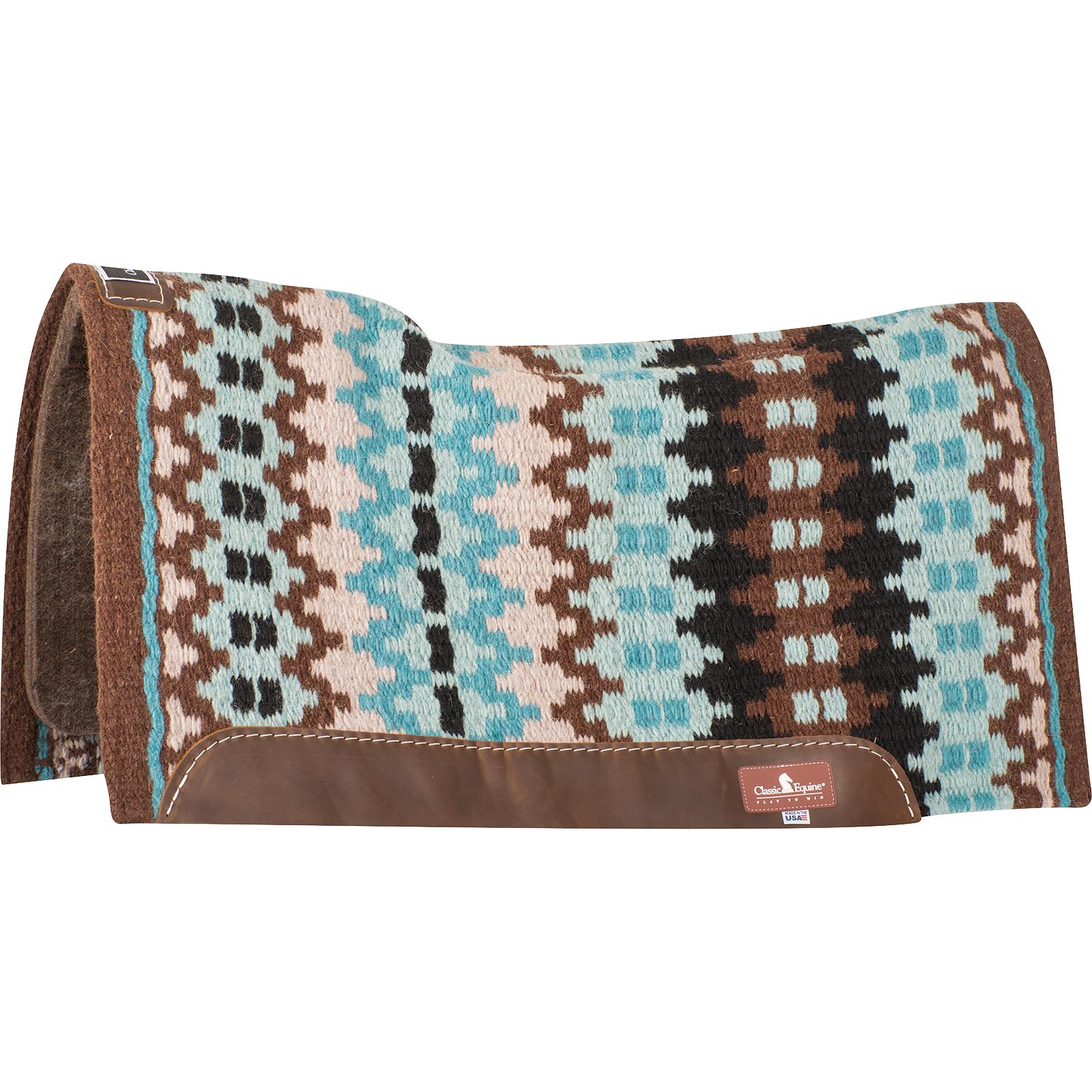 Classic Equine Contour Wool Top Alpaca Saddle Pad - Pet's Shop