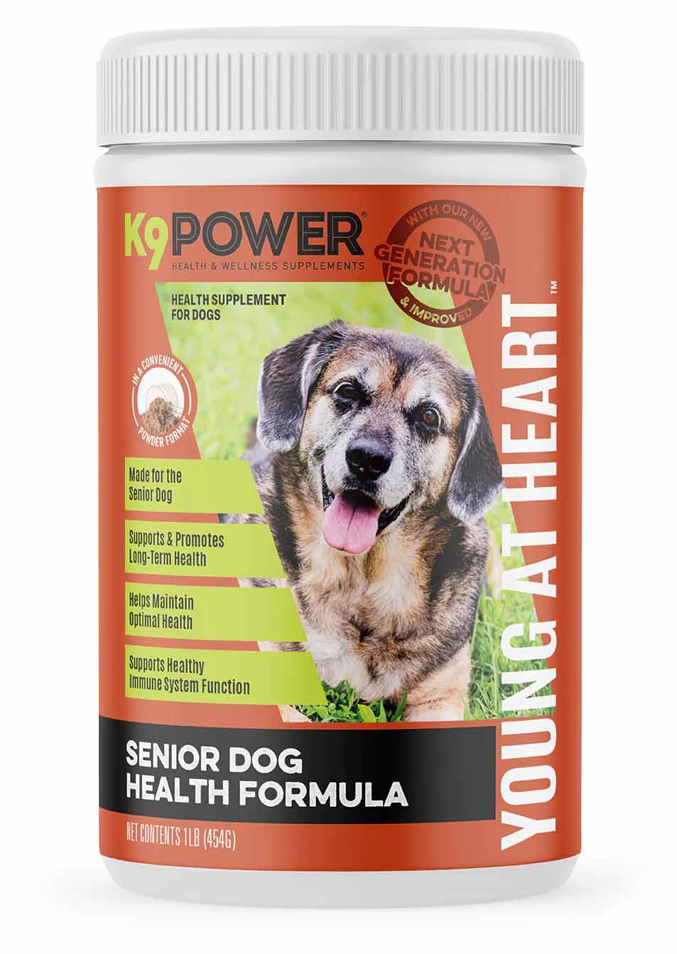 K9 Power Young at Heart Senior Dog Health Formula - Pet's Shop