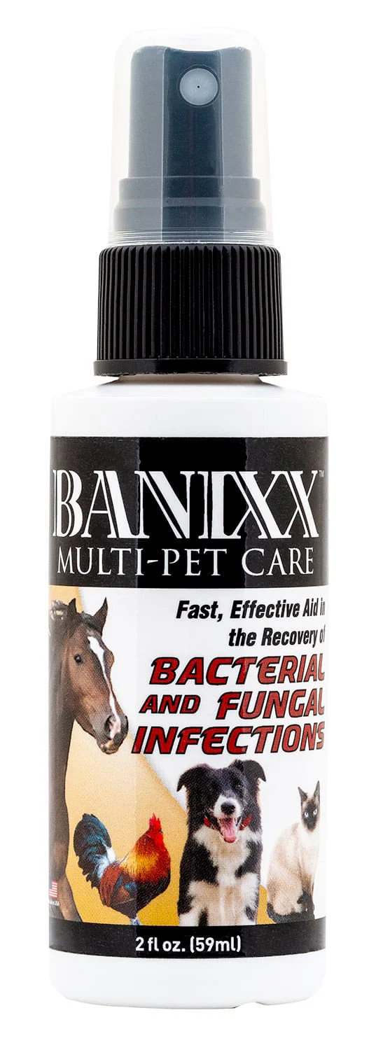 Banixx Multi-Pet Care Spray, 2 oz - Pet's Shop