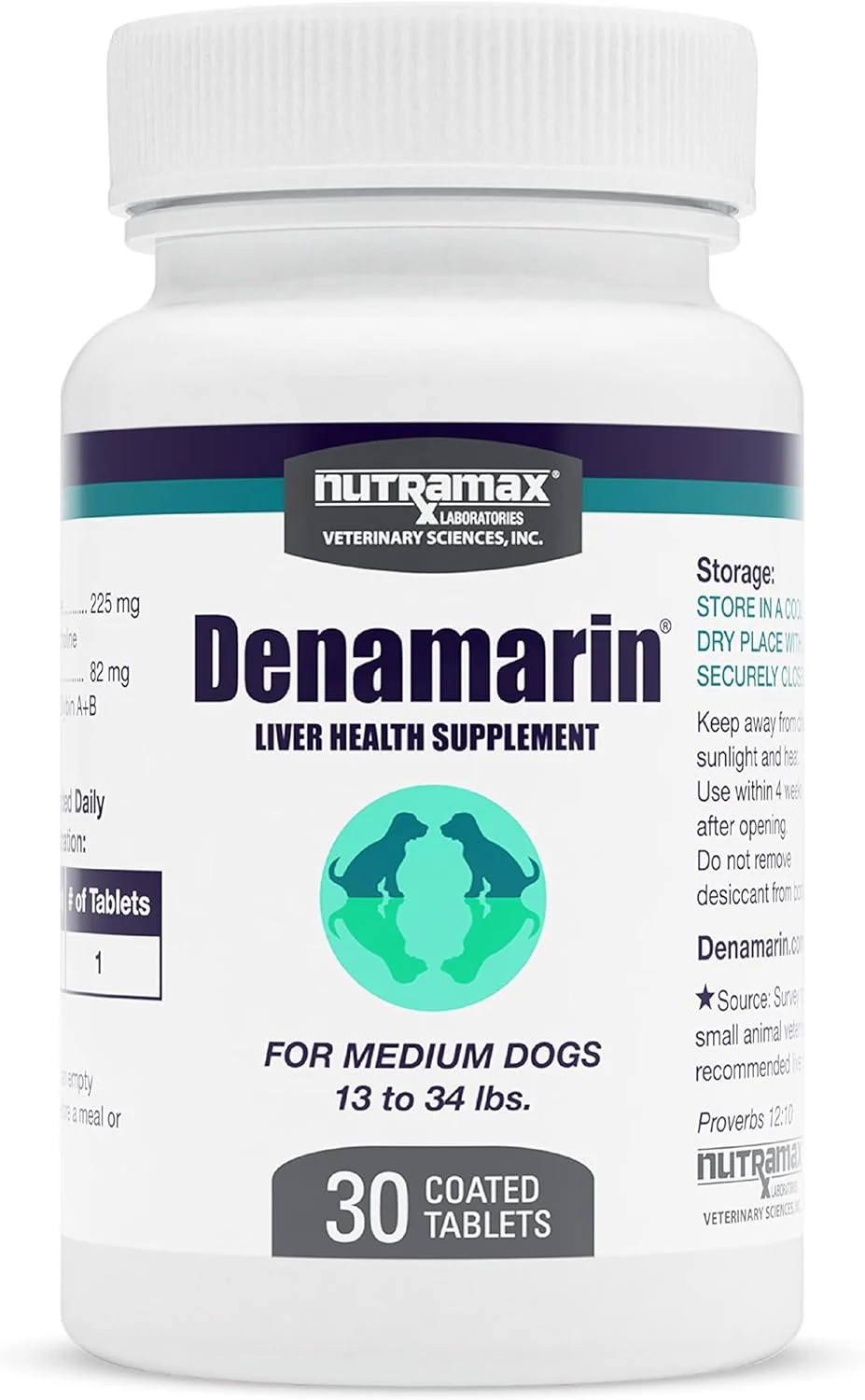 Nutramax Denamarin Liver Health Tablets for Dogs and Cats - Pet's Shop