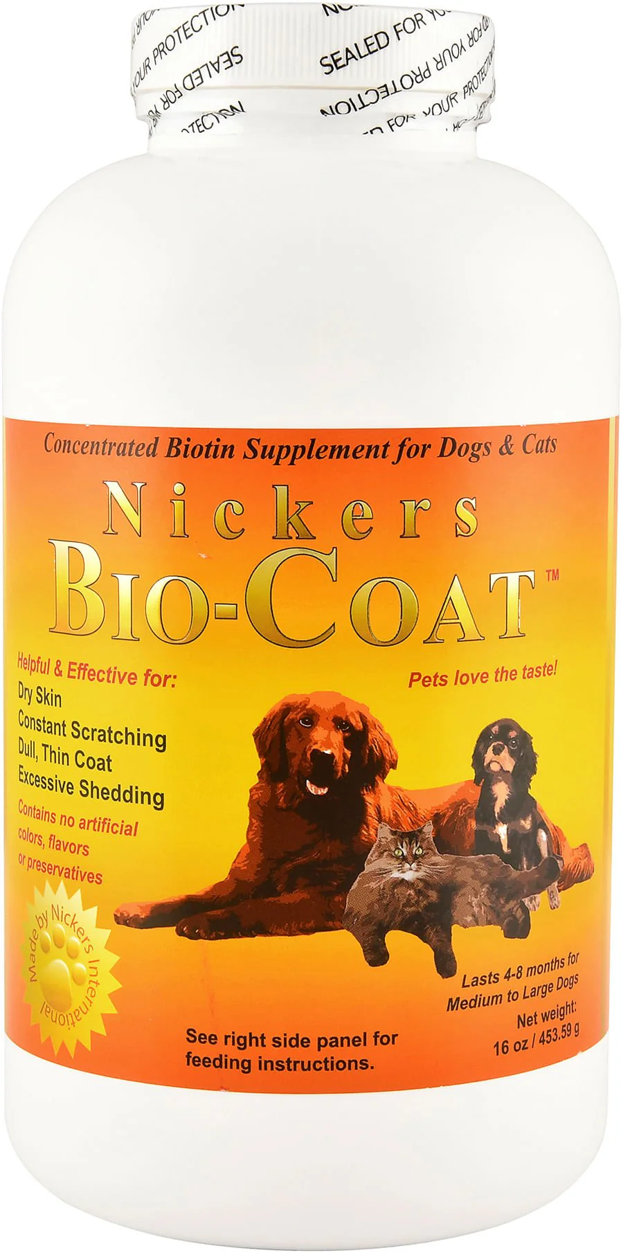 Bio-Coat Biotin Supplement for Dogs & Cats - Pet's Shop