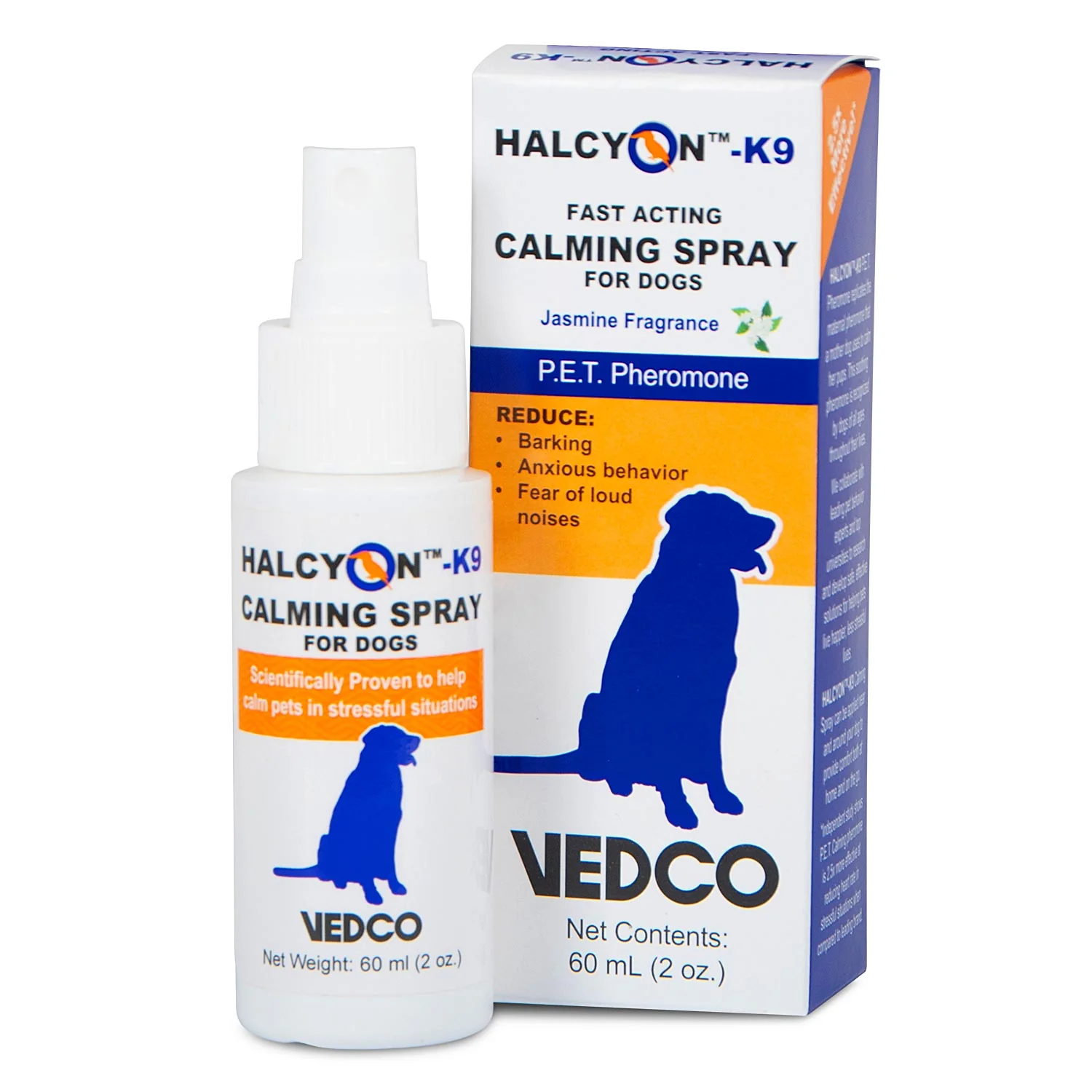 Halcyon K9 Calming Spray for Dogs, 60ml - Pet's Shop